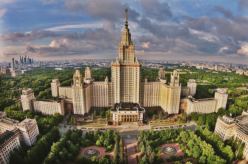 Мгу вид сверху